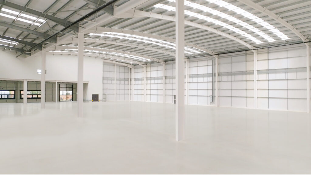 BP Croydon interior warehouse space