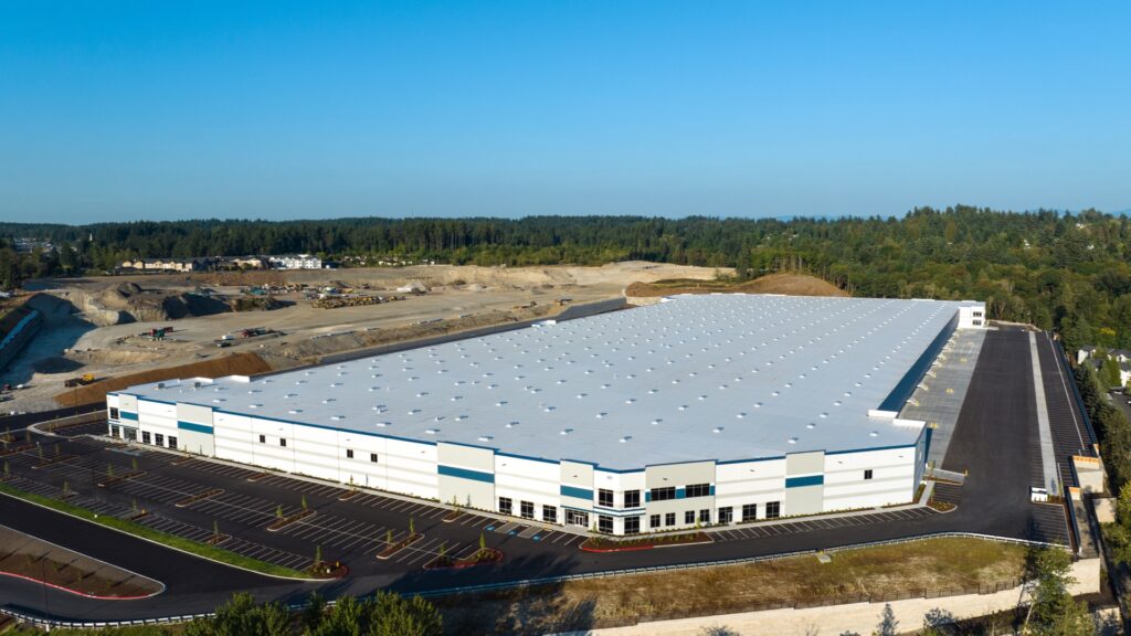 Bridge-Portfolio-BP I-5 Seattle aerial exterior building