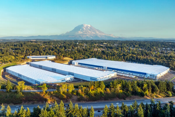 Bridge Point I-5 Seattle Aerial