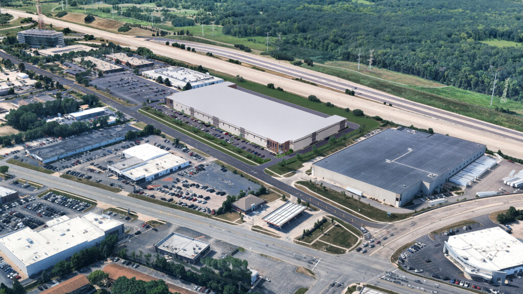 BP Downers Grove IV Aerial